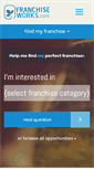 Mobile Screenshot of franchiseworks.com